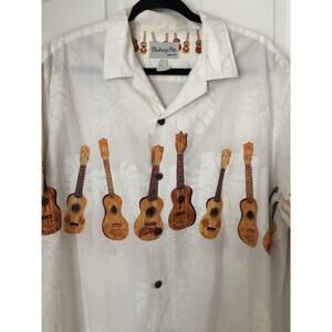 Bishop St. Hawaiian Aloha Men’s Shirt Size XL